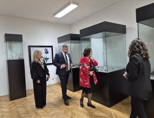 Visit by the Slovenian Ambassador, Iveta Hricova